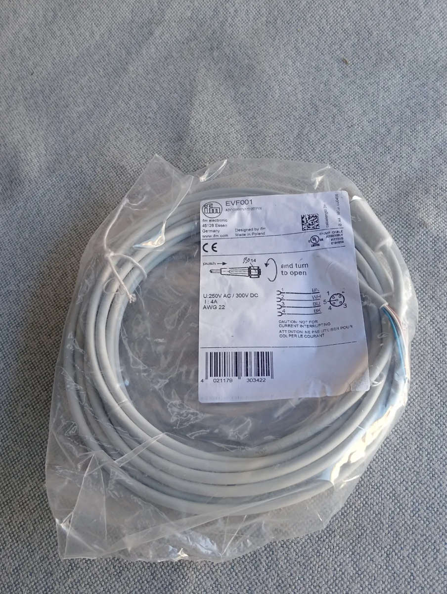 IFM - EVF001 Cable - NEW