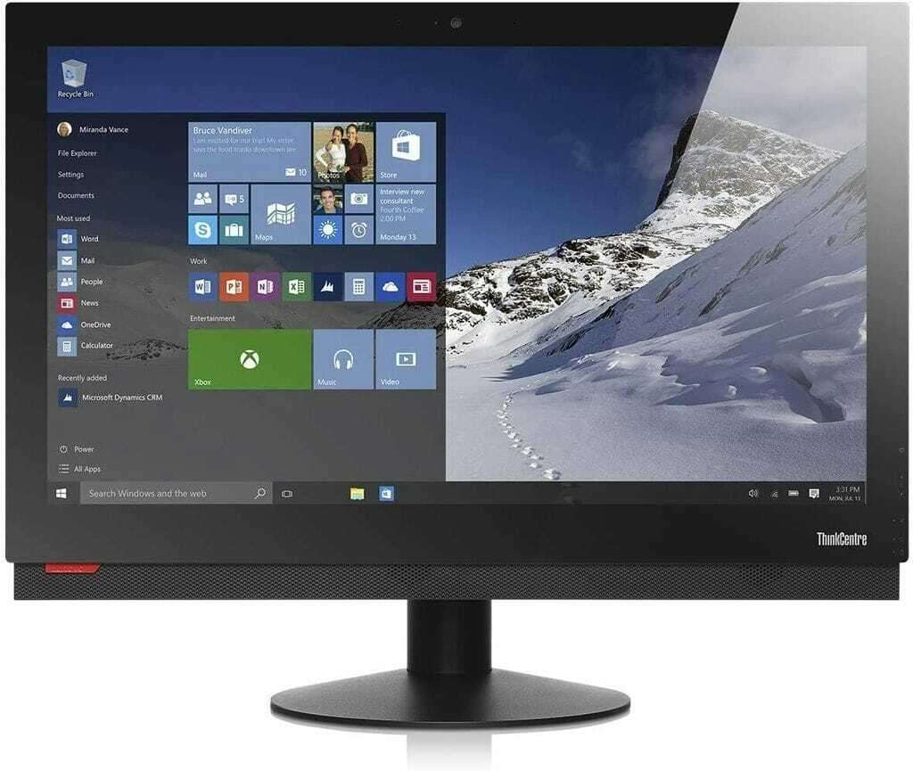 LENOVO M910Z ALL IN ONE PC 7th GEN i5, 8GB RAM, 256SSD