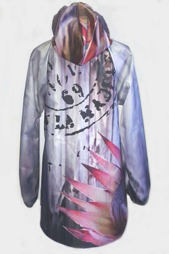 Vintage Protea raincoat
