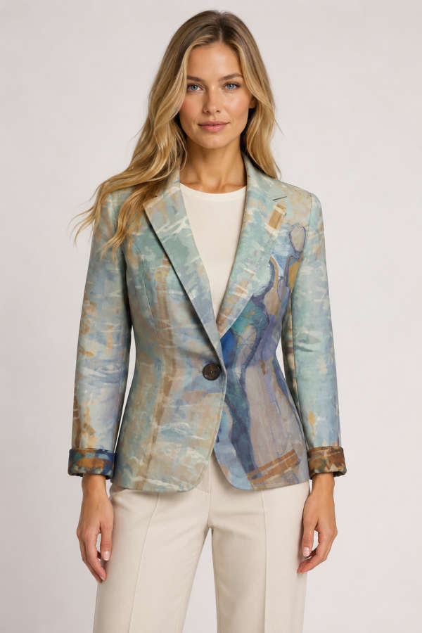 Abstract art jacket