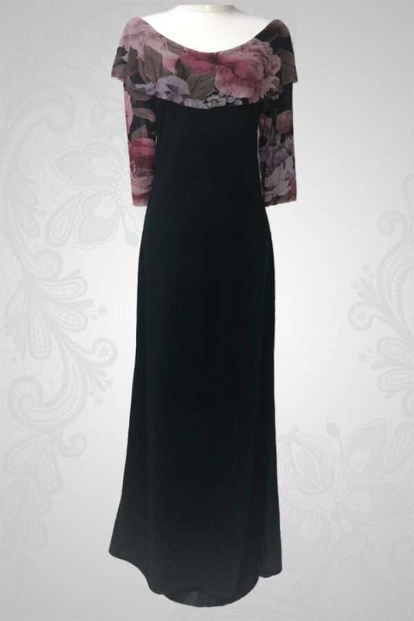 Black Floral Dress