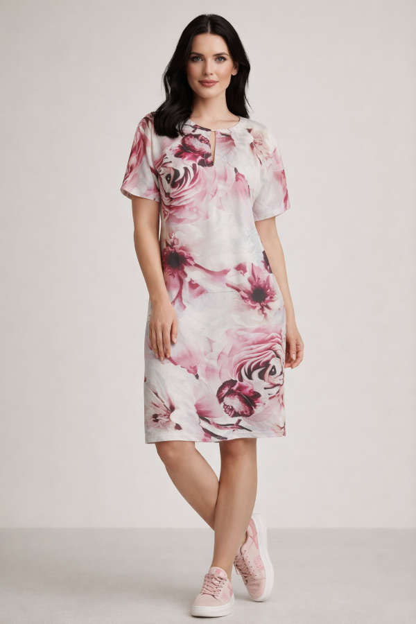 Soft Roses Dress