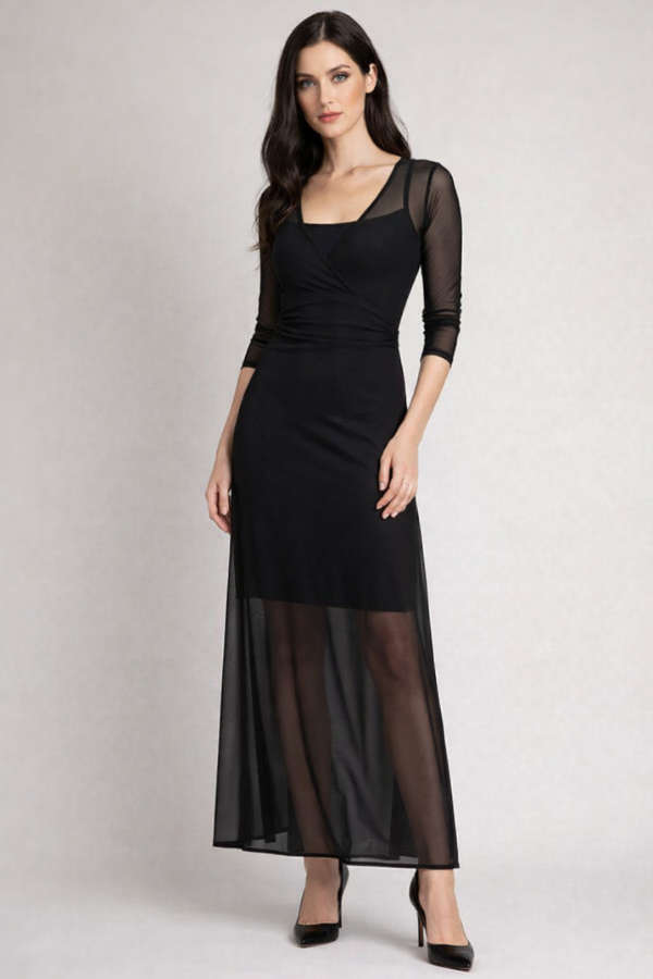 Black Empire Dress