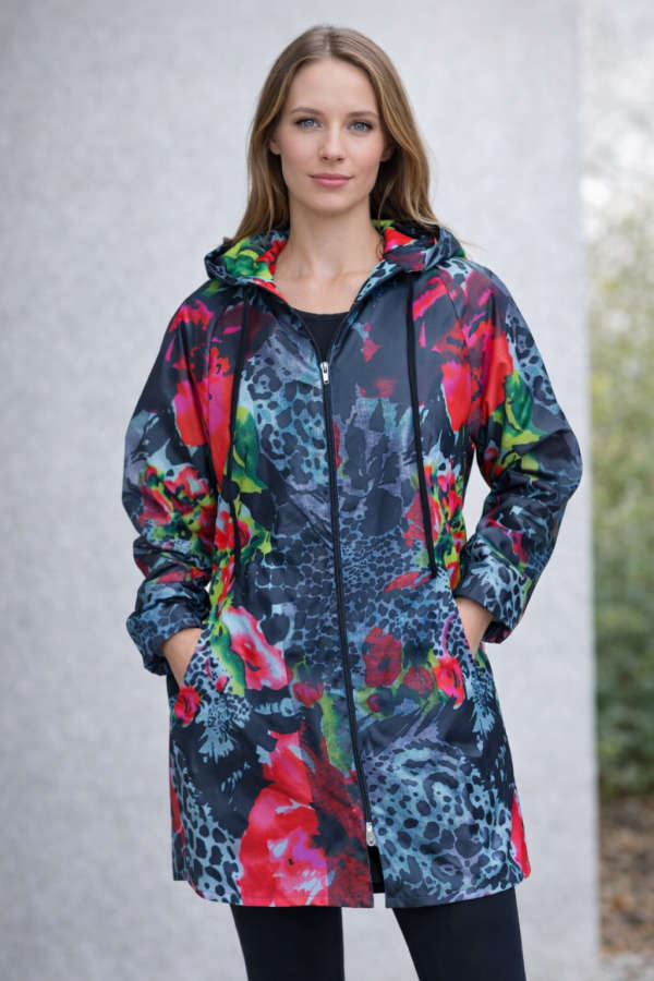 Tropical Jungle Raincoat