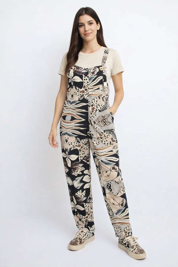 Orchid Bloom Dungaree