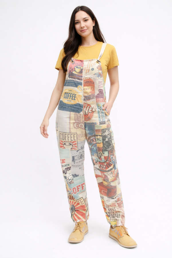Vintage Coffee Dungaree