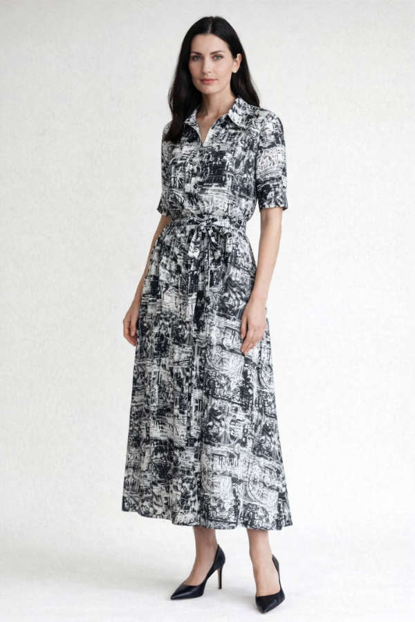 Monochrome Dress