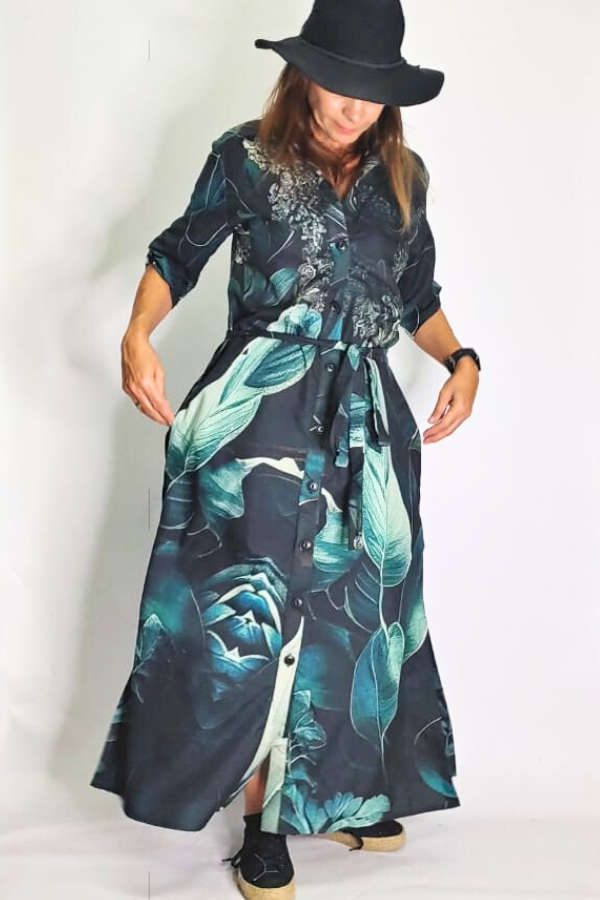 Forest Leaf Dress