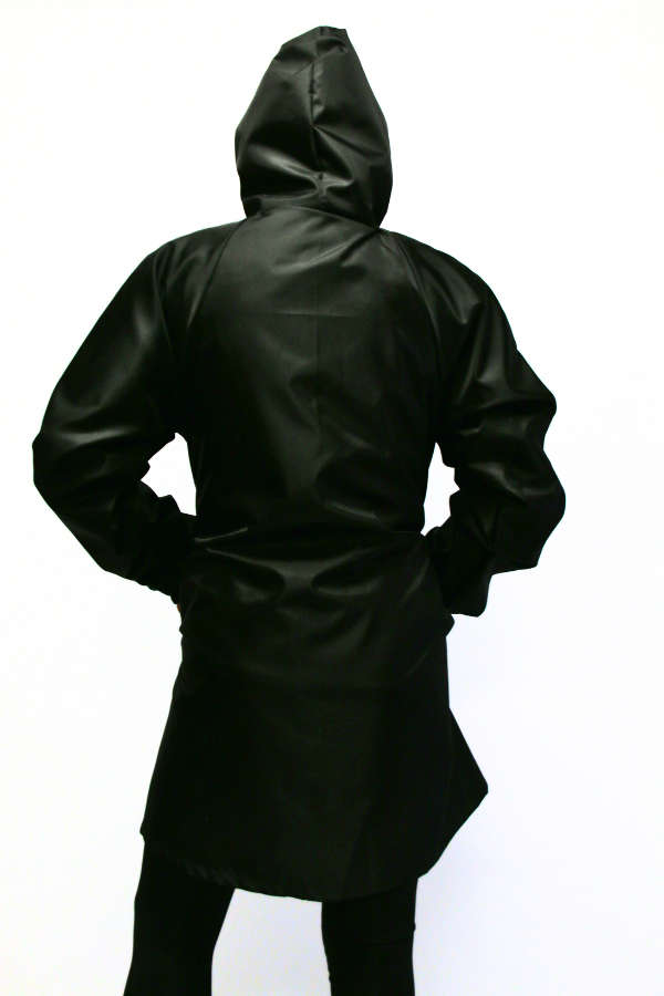 Basic Black Raincoat