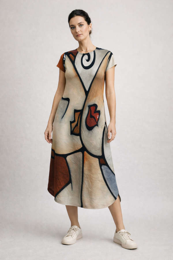 Artistic Kiss Dress
