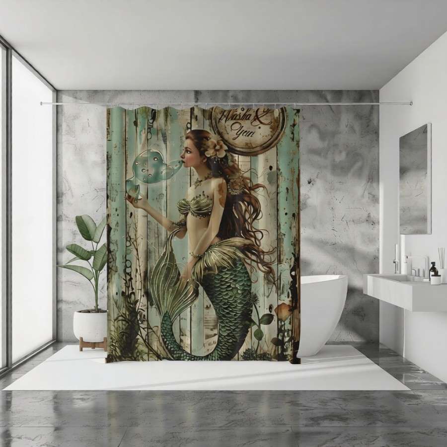 Mermaid Shower Curtain