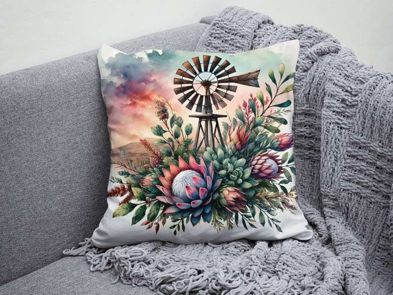 Protea Farm #2 Scatter Cushion