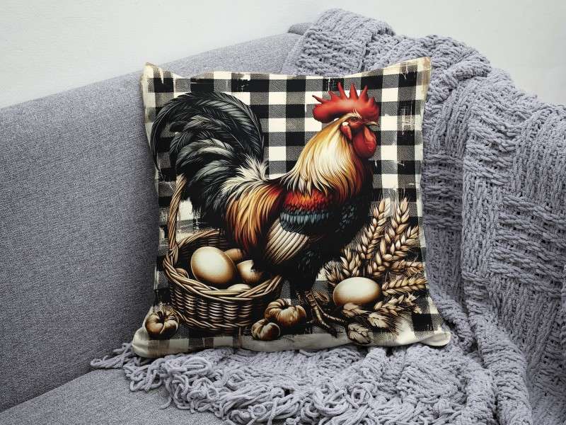 Rooster Scatter Cushion