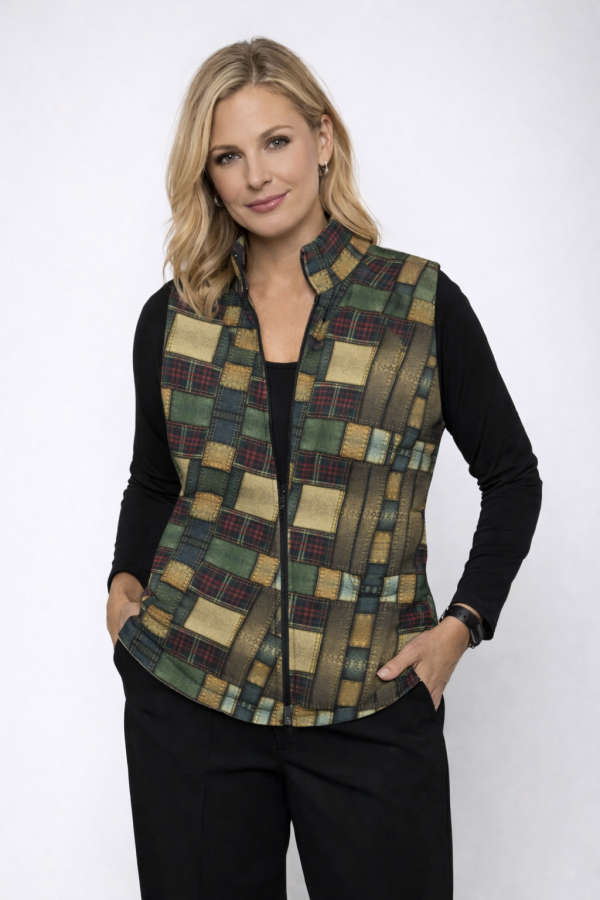 Denim Plaid Snuggle