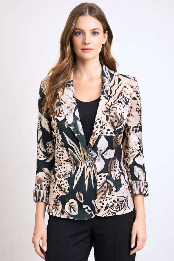 Orchid Blooms Jacket