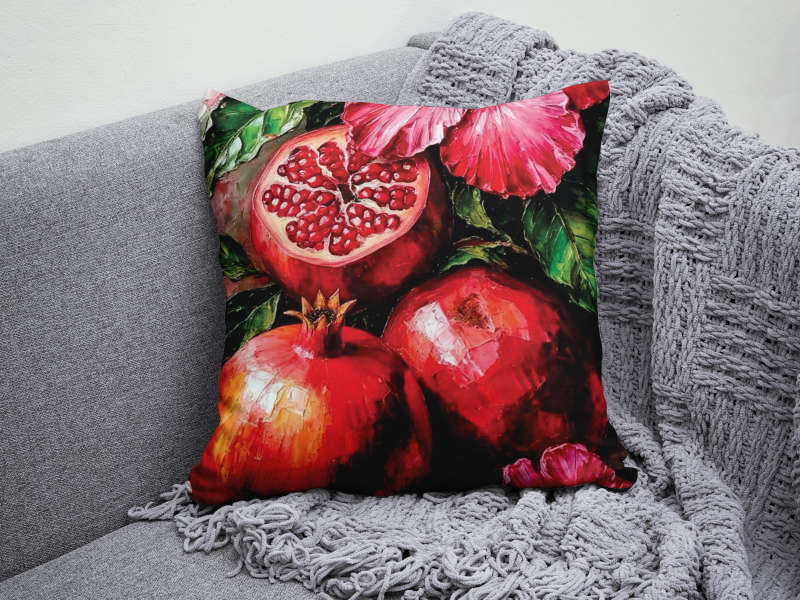 Pomegranate Scatter Cushion