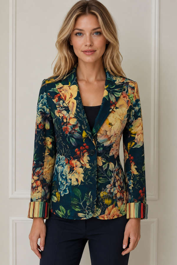 Teal Zonya Jacket