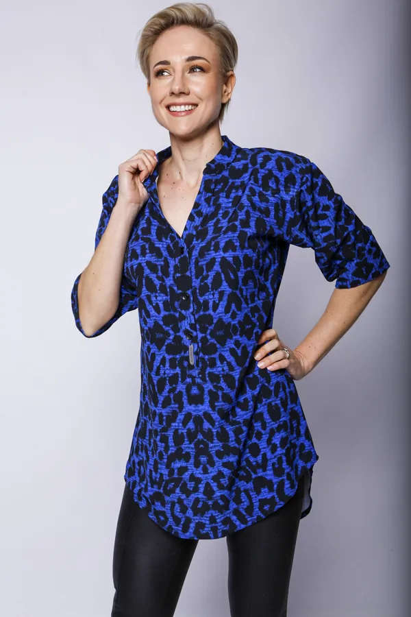 Lovely Leopard Top - M