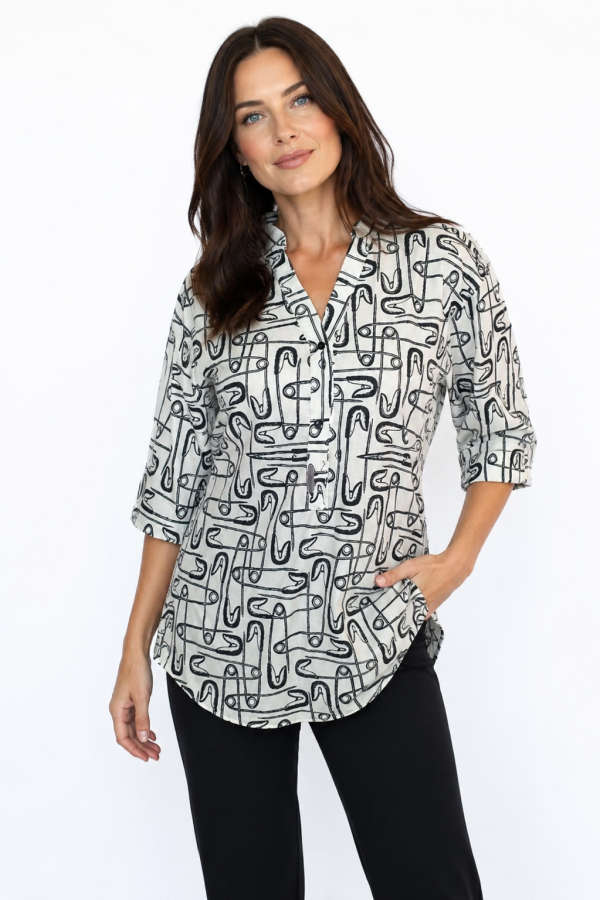 Safety Pin Top - M