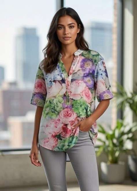 Fresh Floral Top