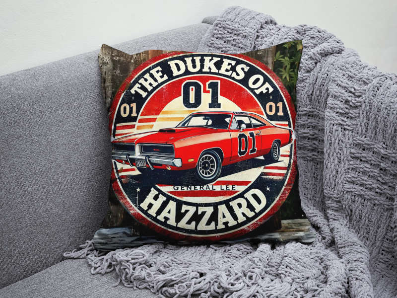 Dukes of Hazzard Scatter Cushion