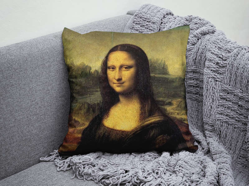 Mona Lisa Scatter Cushion