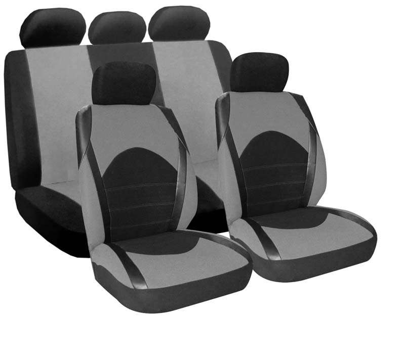 9 Piece Dino - Grey Seat Cover Set