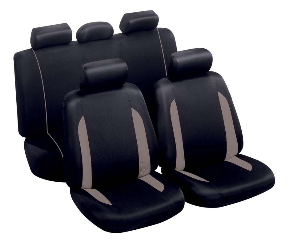 9 Piece Spa - Grey Seat Cover Set