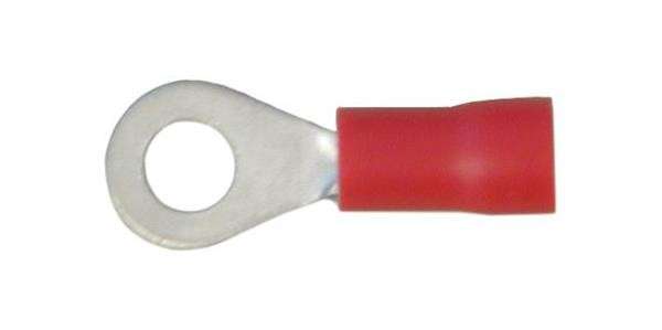 Red Ring Terminal - 4.3mm - 10 Pieces