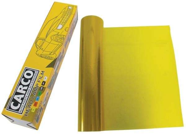Headlamp Film - Yellow - 40cm x 1m