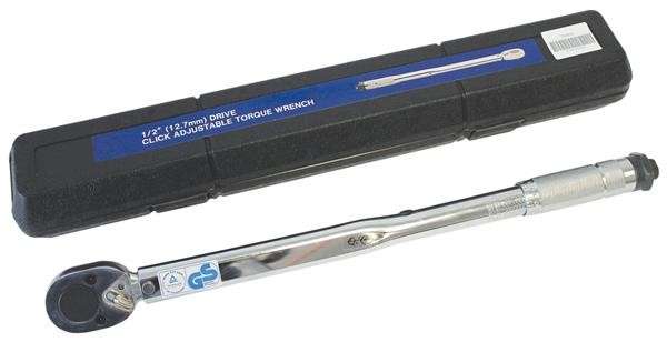 1/2" Drive Torque Wrench with Blow Moulded Case