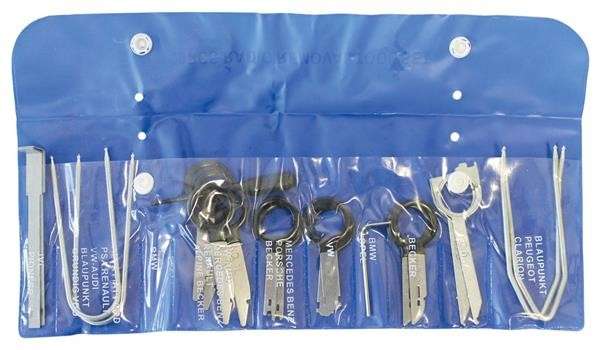 Radio Removal Tool Set for Most Radios