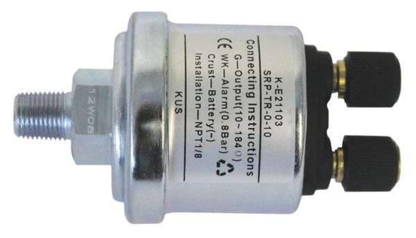 Oil Pressure Sensor with Alarm - 10 Bar