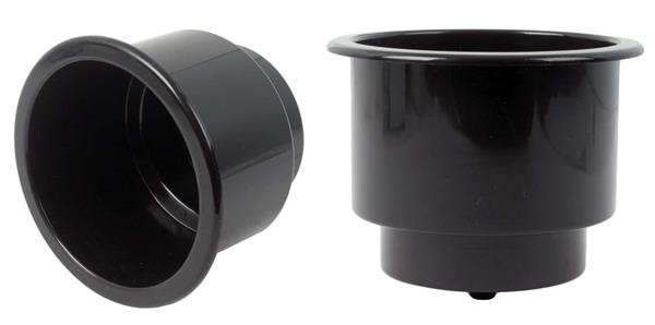 Plastic Cup Holder - 90mm - Black