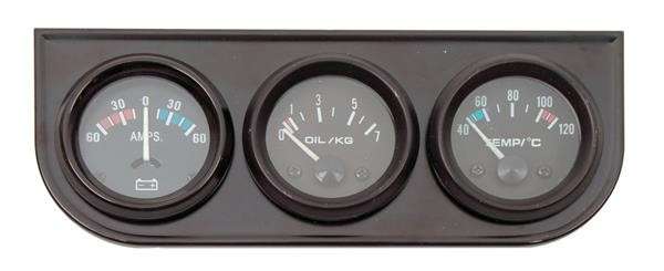 Amp / Oil Pressure / Water Temperature Gauge