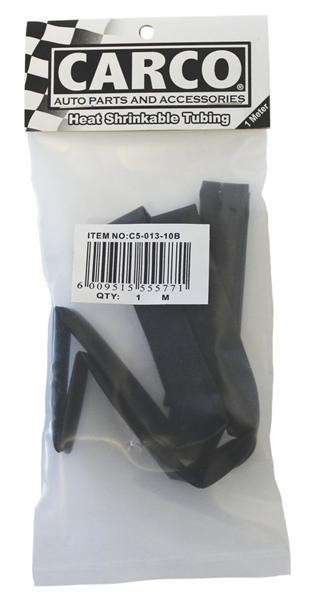Heat Shrink Tubing - 10mm x 1M - Black