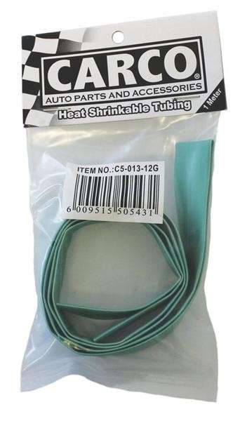 Heat Shrink Tubing - 12mm x 1M - Green