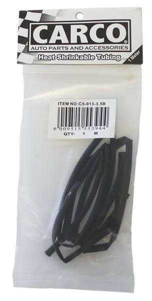 Heat Shrink Tubing - 3.5mm x 1M - Black