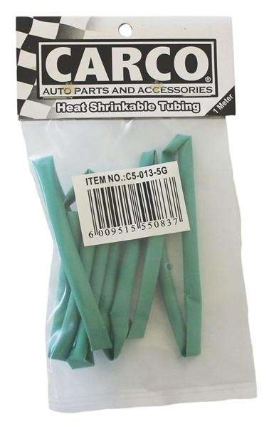 Heat Shrink Tubing - 5mm x 1M - Green
