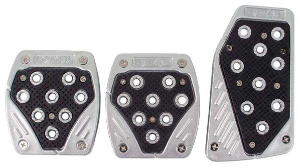 Pedal Pad Set (Silver/Black)