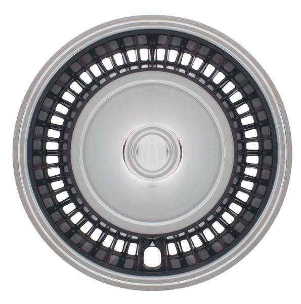 14" Chrome / Black Wheel Cover Set