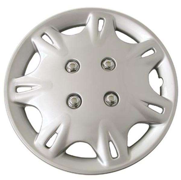13" Silver Wheel Cover Set