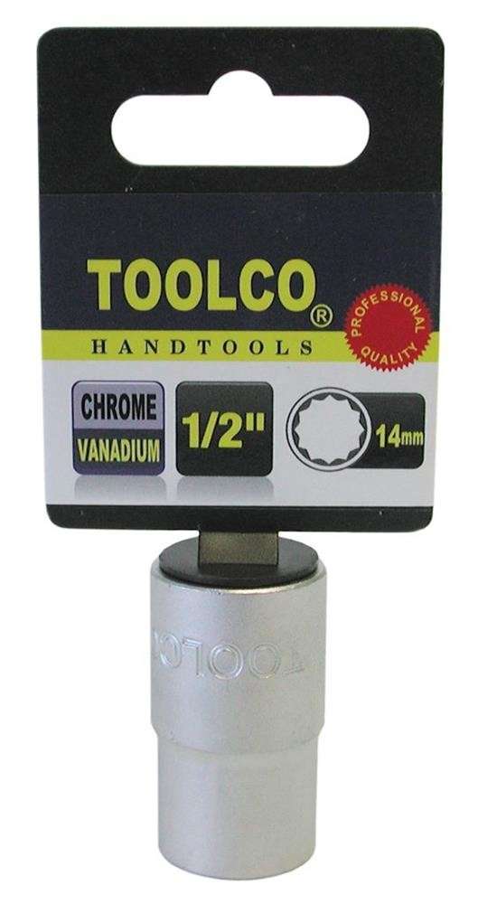 Socket - 1/2" Drive - 12 Point - 14mm