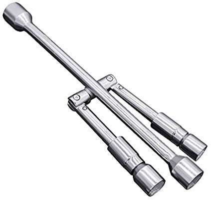 Wheel Spanner - 4 Way - Heavy Duty - Folding