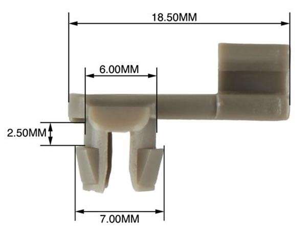 Panel Clips - Rod - 10 Pieces