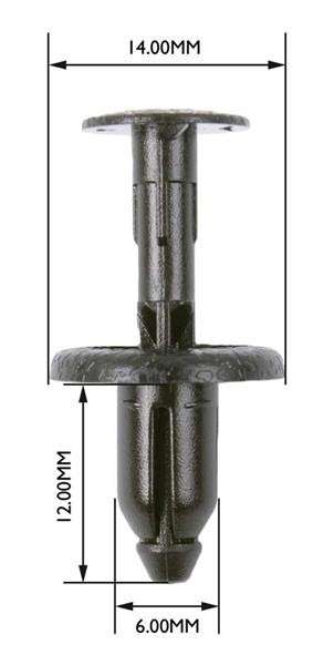 Panel Clip - Toyota Quantum