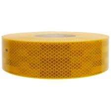 Reflective Tape Amber 50mm x 45.7m