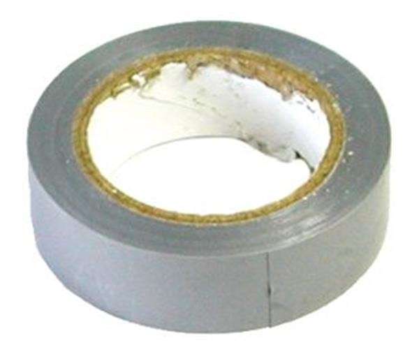 PVC Insulation Tape - Grey - 10m