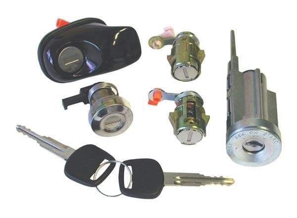Conquest / Tazz Ignition Barrel and Door Lock Set (1988 - 2001)
