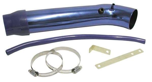 Induction Pipe - Long Bend - Blue